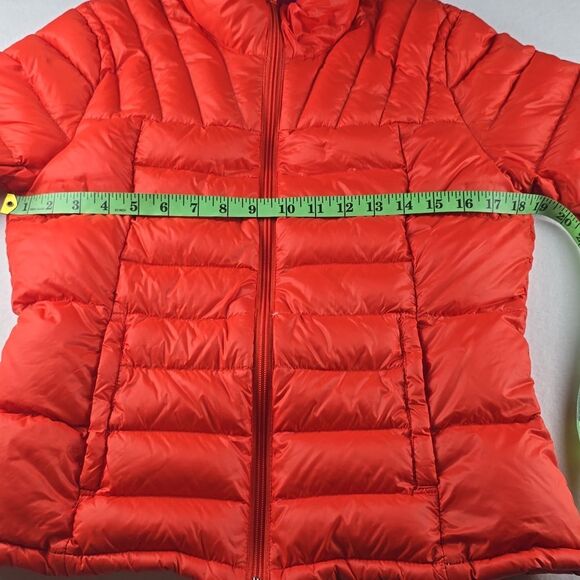 Bernardo Women's Goose Down Zip-up Puffer Jacket‎ in Red Size Medium - Picture 10 of 10
